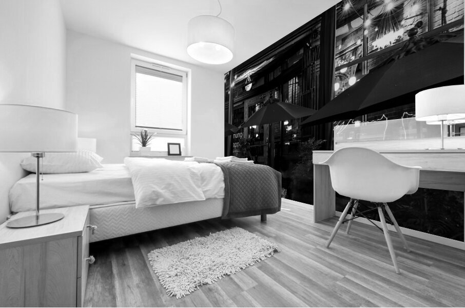 chill winston in gastown  square 2625 Chill 13k.j Mural print