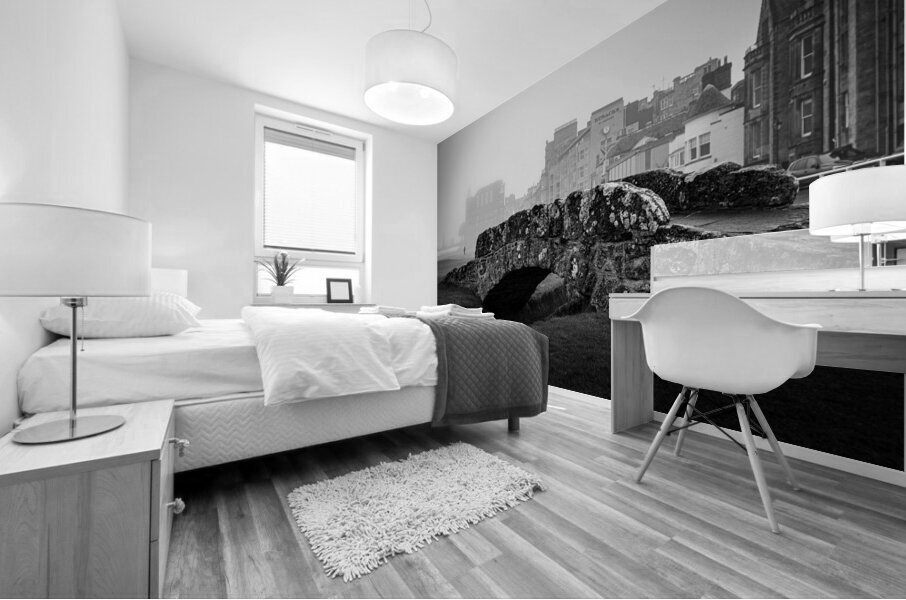 swilcan bridge old course st andrews  horizontal Mural print