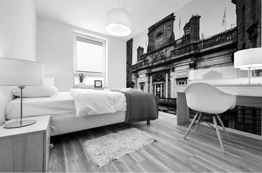 museum on the mound  vertical 4685 Museum 13k Mural print