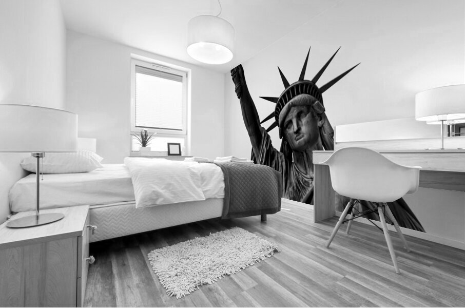 statue of liberty with torch  vertical 1461 Liber Mural print