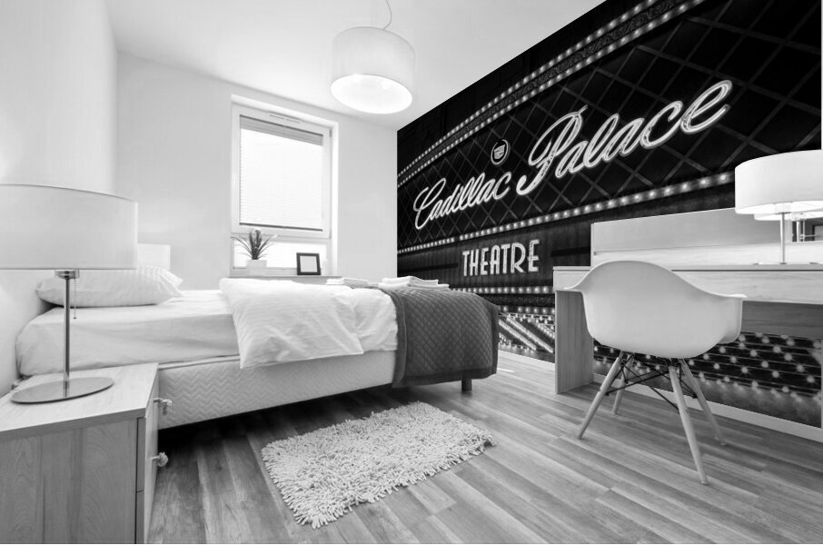 cadillac palace theatre  horizontal 1185 Cadillac Mural print