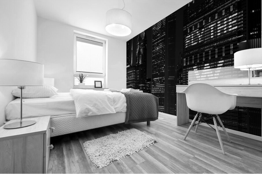 anthem building during world series  horizontal 3 Mural print