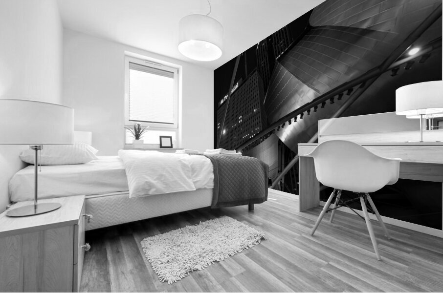 downtown chicago daley plaza  vertical 1209 Plaza Mural print