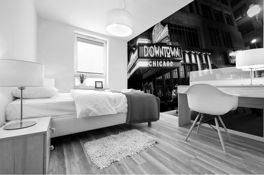 downtown chicago bar  horizontal 59 Downtown 2 13 Mural print