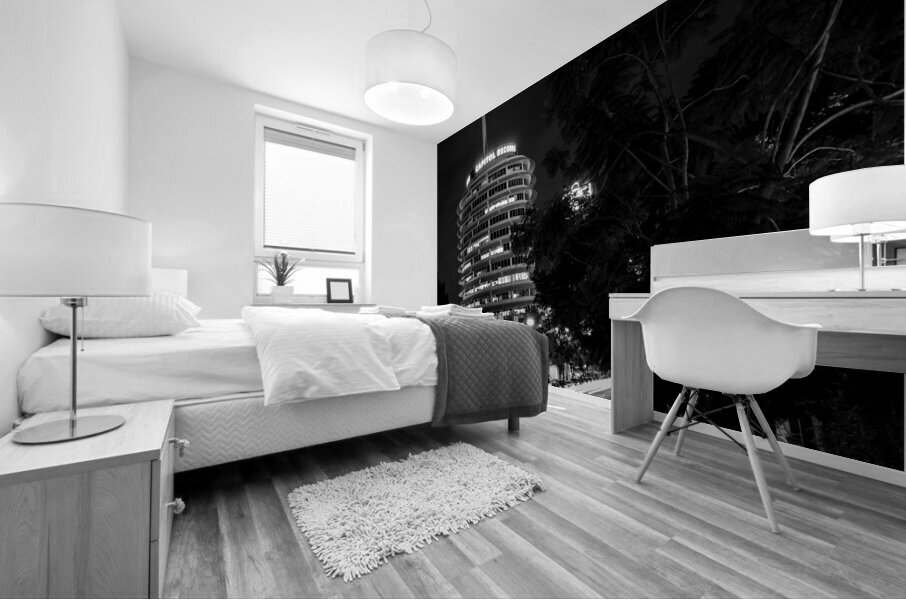 capitol records building yucca vine  square 2617 Mural print