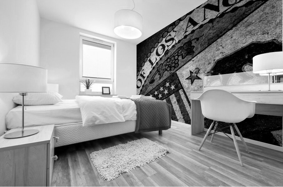 city of los angeles seal  horizontal 2178 Losange Mural print