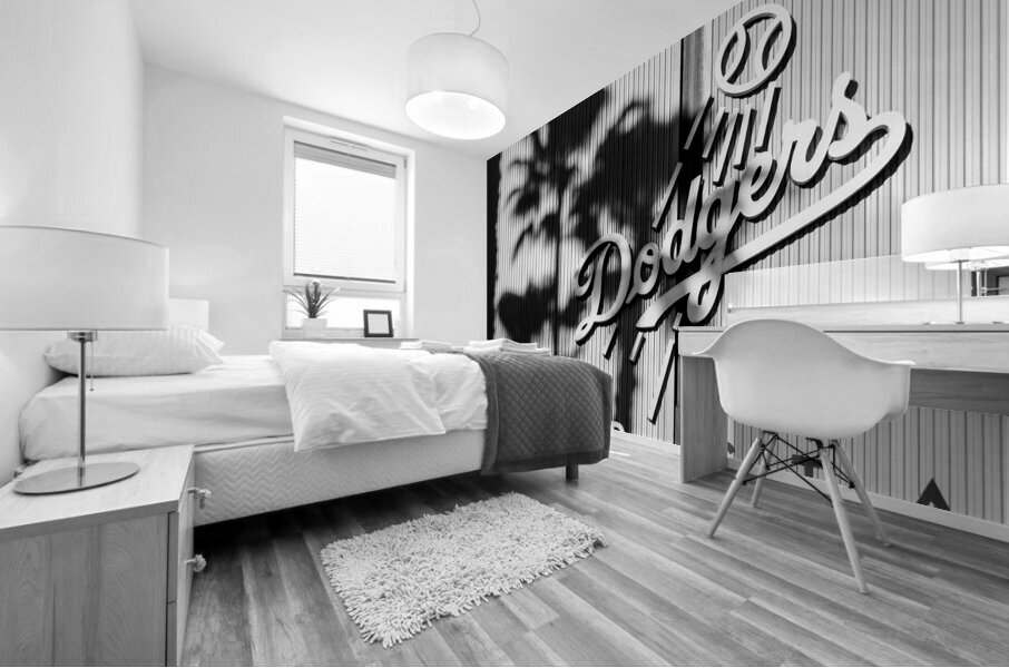 dodger stadium elysian park  square 2159 Elysian Mural print