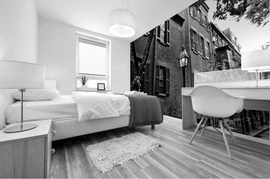 cedar street beacon hill  square 1372 Cedar 13k.j Mural print