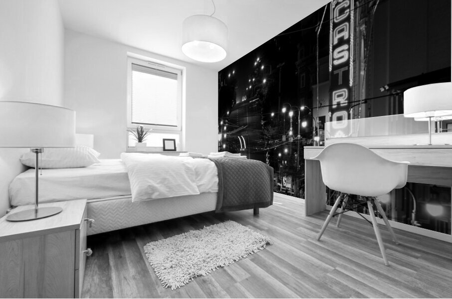 castro theater night  panoramic 2768 Castro 13k.j Mural print