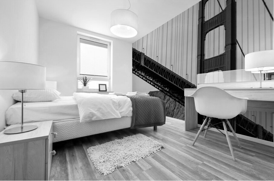 golden gate bridge  vertical 4523 Kirby 13k Mural print