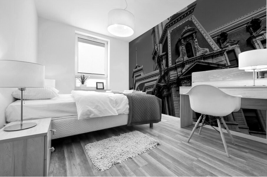 tight shot philadelphia city hall  horizontal 296 Mural print