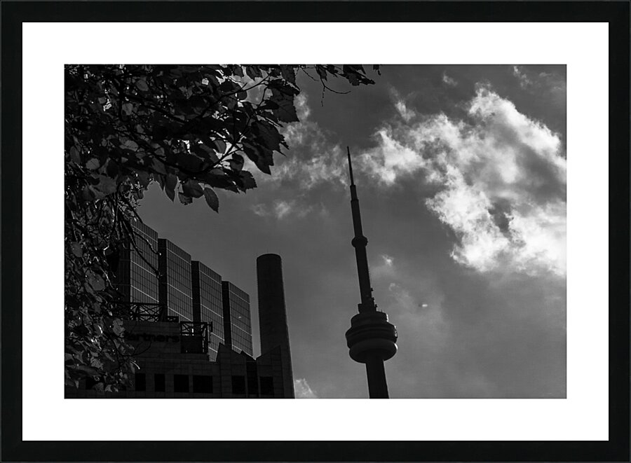 cn tower university avenue  horizontal 426 Univer Picture Frame print