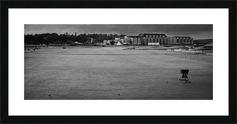 1st tee old cousre st andrews scotland  panoramic Picture Frame print