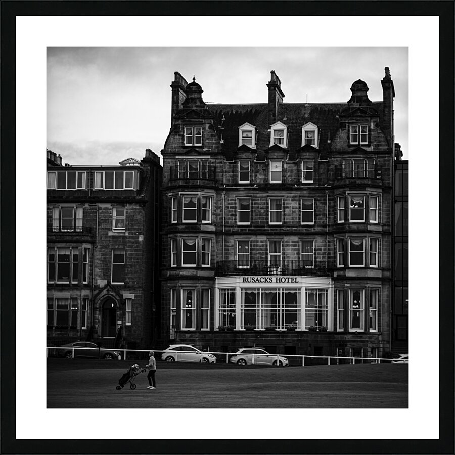 rusacks hotel on old course st andrews scotland   1707865521.1724 Picture Frame print