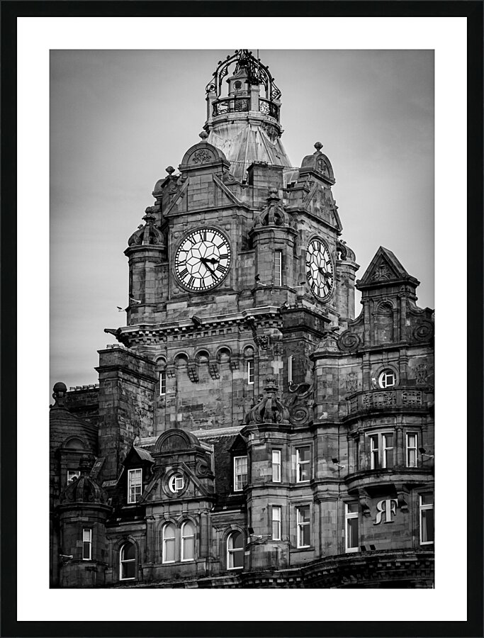 north british railway station hotel  vertical 466 Picture Frame print