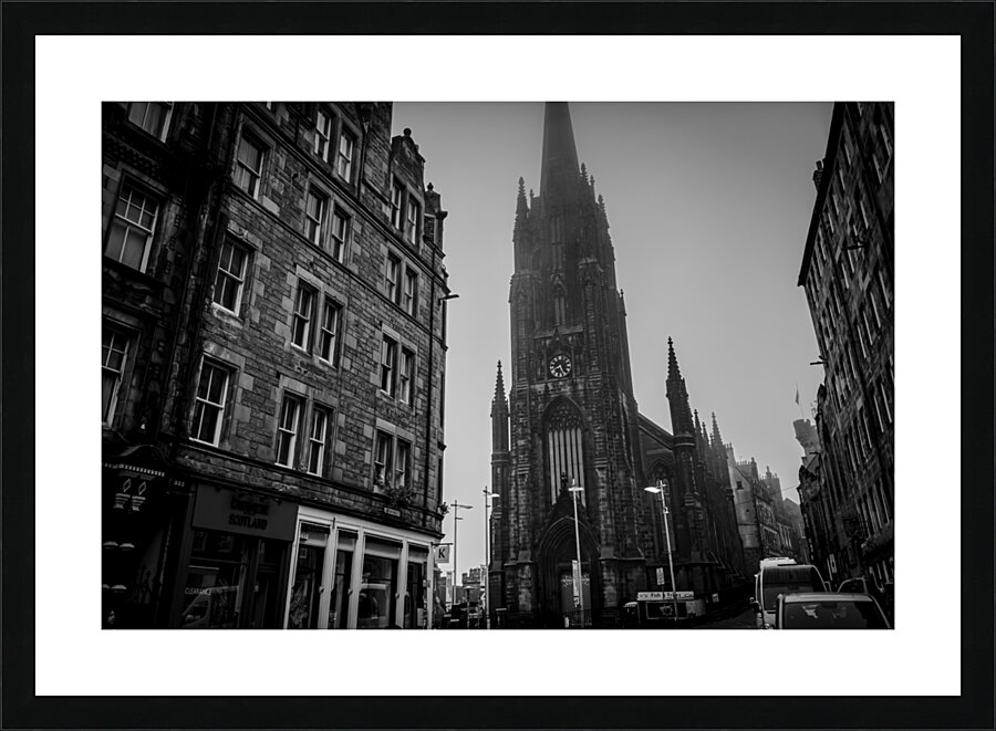 royal mile at johnston terrace  horizontal 4694 T Picture Frame print