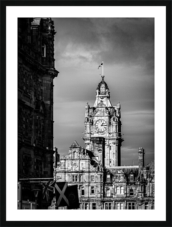 the balmoral hotel  vertical 4659 Balmoral 13k.jp Picture Frame print