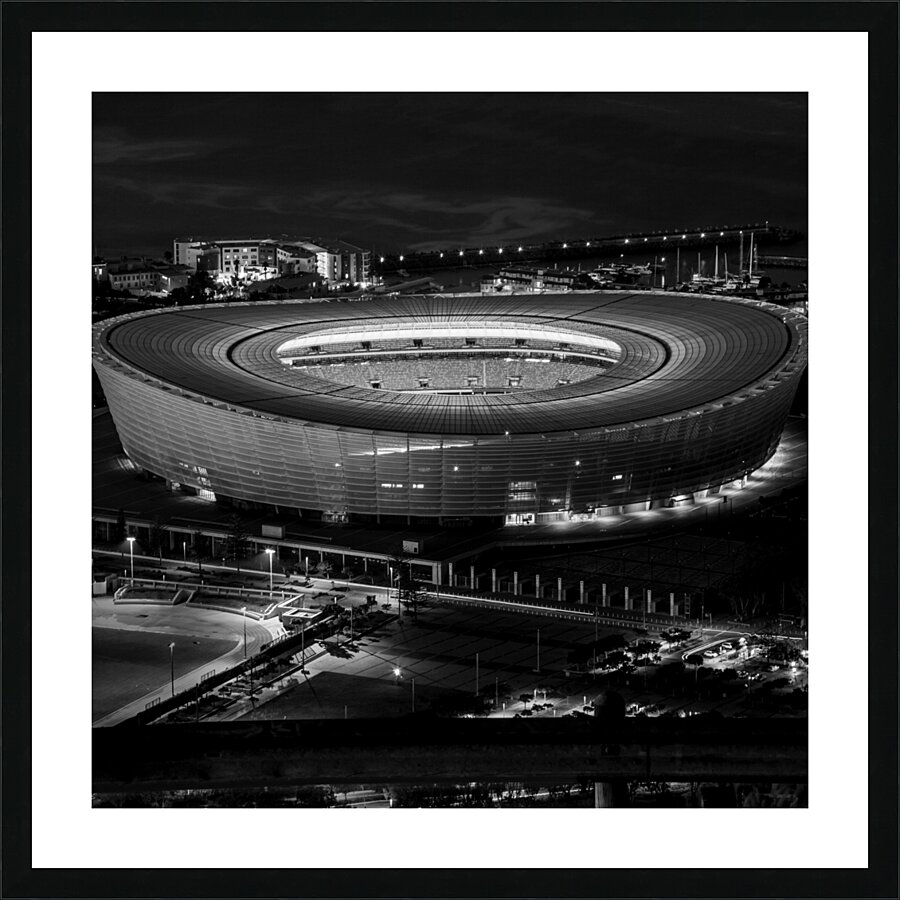 cape town green point stadium  square 2981 Greenp Picture Frame print