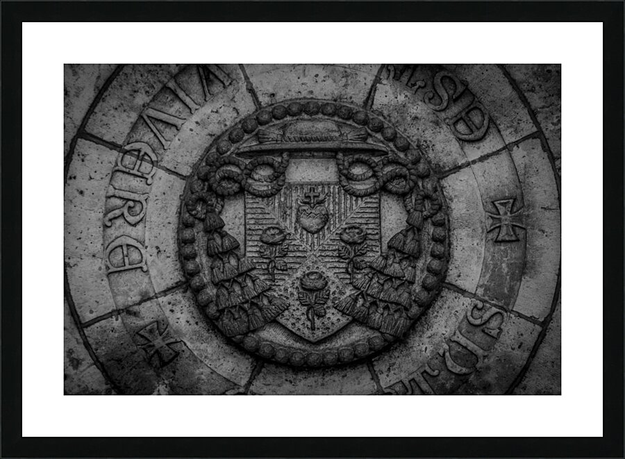 inside top sacre coeur dome  horizontal 2512 Vive Picture Frame print