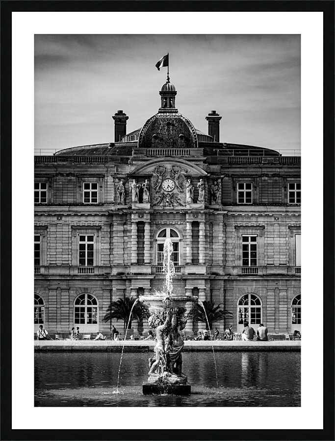 french senat building  vertical 2464 Senat 13k.jp Picture Frame print