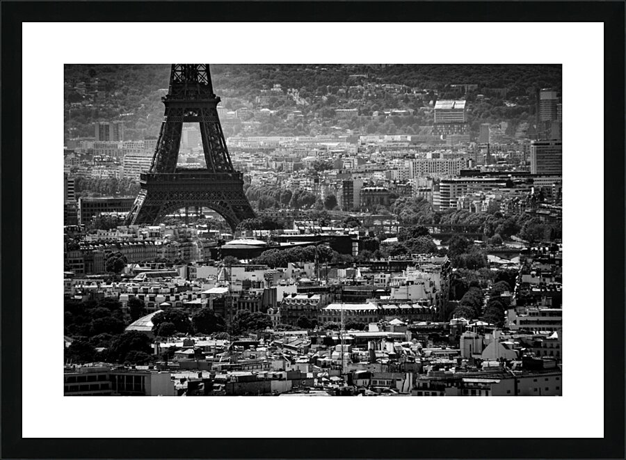 septemie arrondissement de sacre coeur  horizonta Picture Frame print