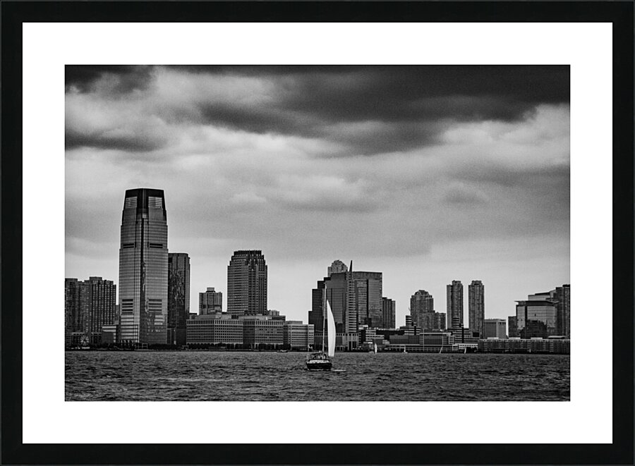 goldman sachs building jersey city  horizontal 14 Picture Frame print