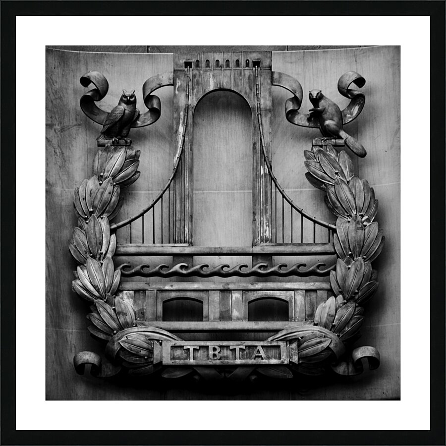 TBTA brooklyn battery tunnel  square 1505 Tbta 13 Picture Frame print