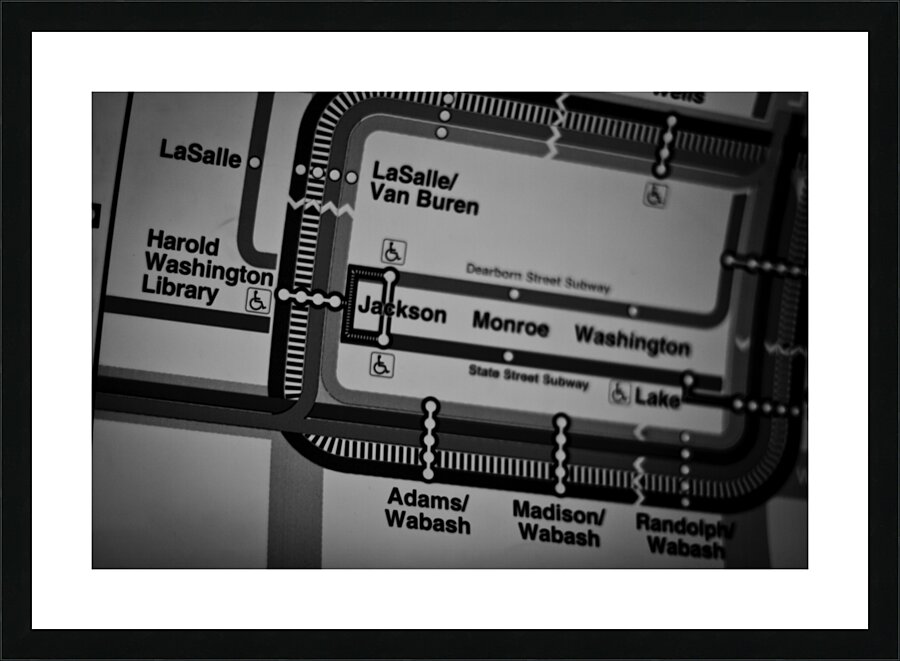 the loop  horizontal 1199 Loop 13k Picture Frame print