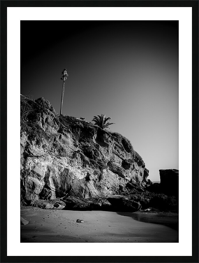 laguna beach skyline  vertical 220 Laguna 13k Picture Frame print
