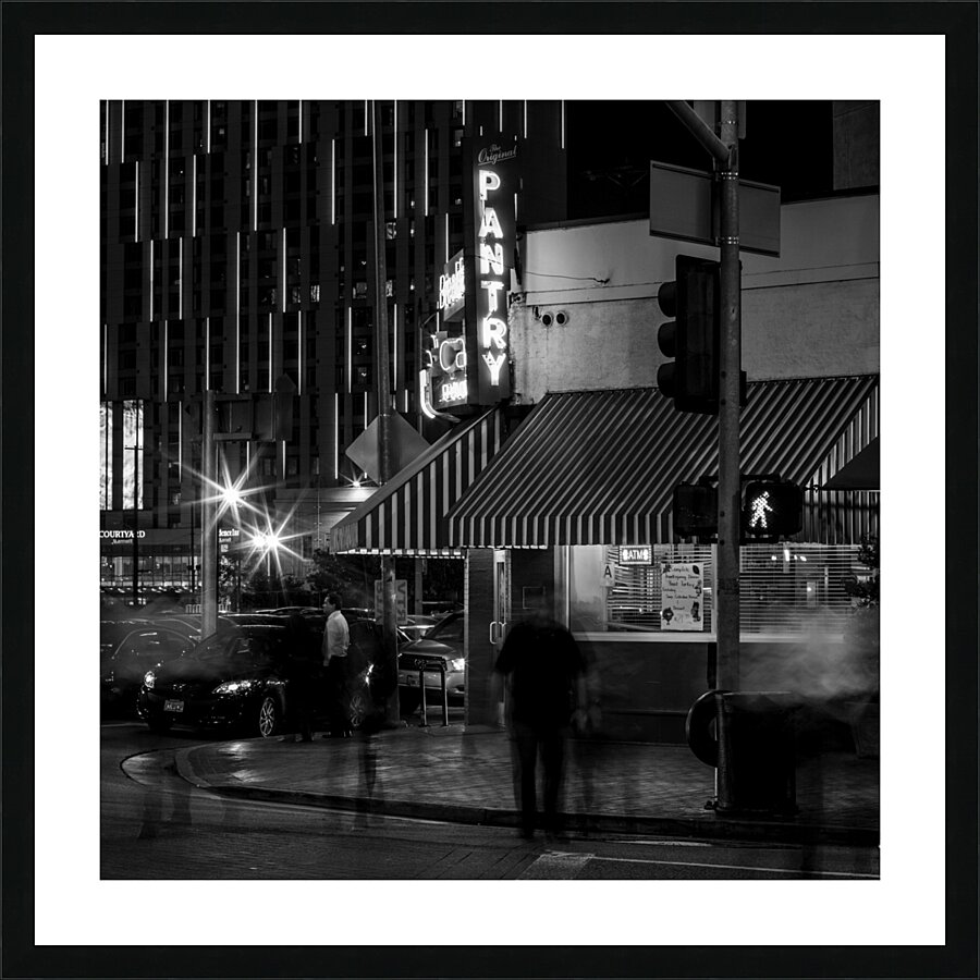 original pantry cafe figueroa  square 2604 Pantry Picture Frame print