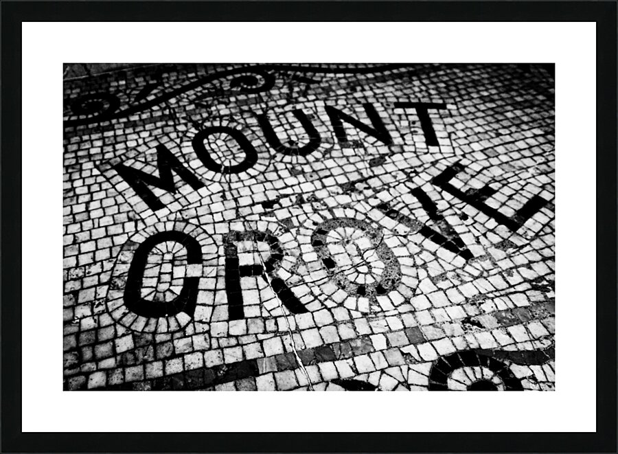 mount grove beacon hill  horizontal 1380 Grove 13 Picture Frame print