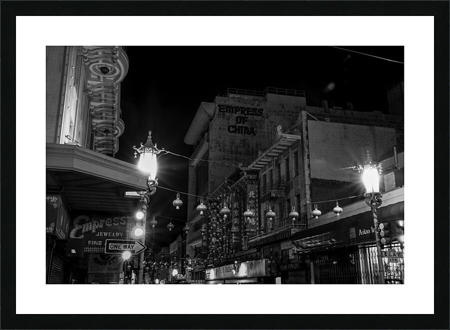 empress of china chinatown  horizontal 2948 Empre Picture Frame print