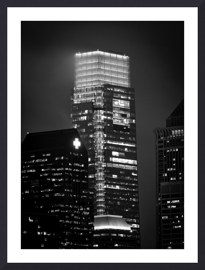 top comcast tower  vertical 983 Comcast 13k Picture Frame print