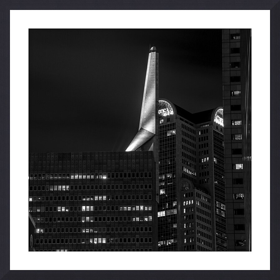 spire republic center tower iii  square 792 Spire Picture Frame print