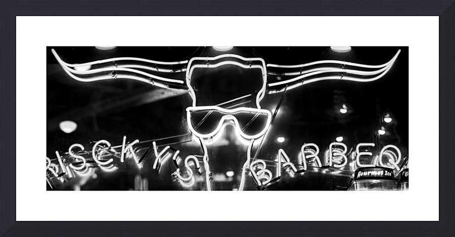 risckys barbeque  panoramic 816 Risckys 13k Picture Frame print