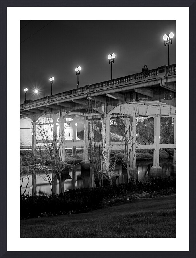 sabine bridge elanor tinsley park  vertical 3282 Picture Frame print