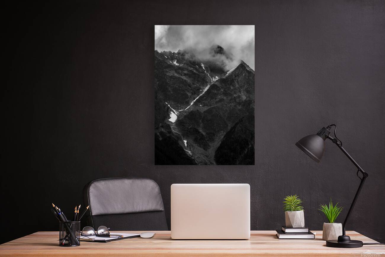 mt currie pemberton bc  vertical 2628 Currie 13k. Reproduction