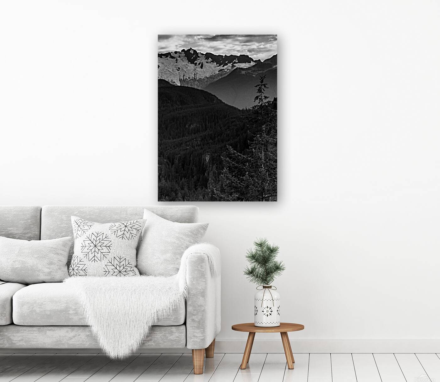 serratus mountain range squamish  vertical 2646 S Reproduction