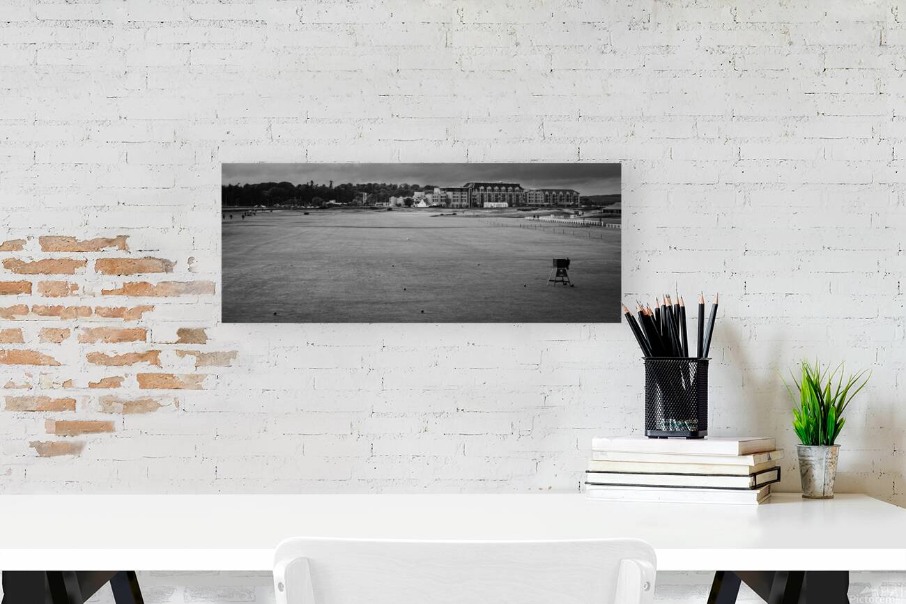 1st tee old cousre st andrews scotland  panoramic Reproduction