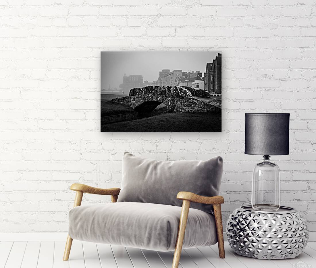 swilcan bridge old course st andrews  horizontal Reproduction