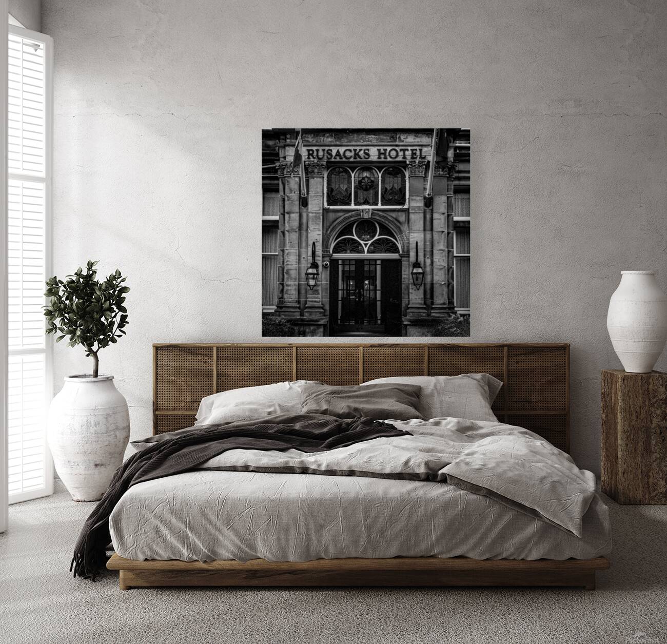 rusacks hotel st andrews scotland  square 4654 Ru Reproduction