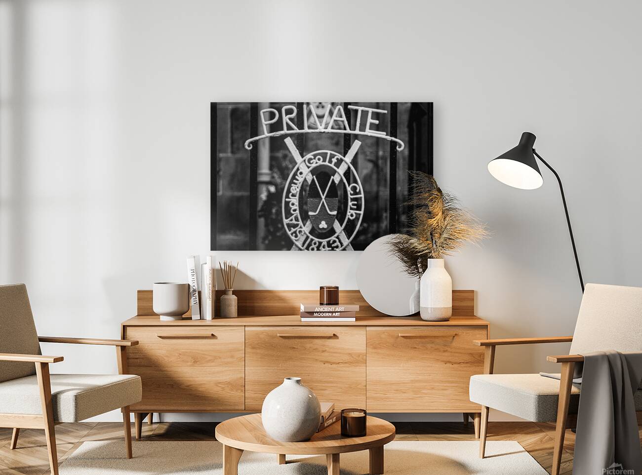 private gate st andrews golf club  horizontal 465 Reproduction