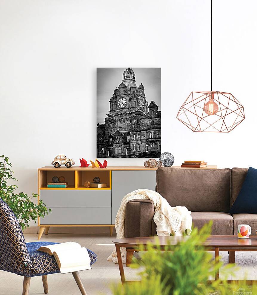 north british railway station hotel  vertical 466 Reproduction