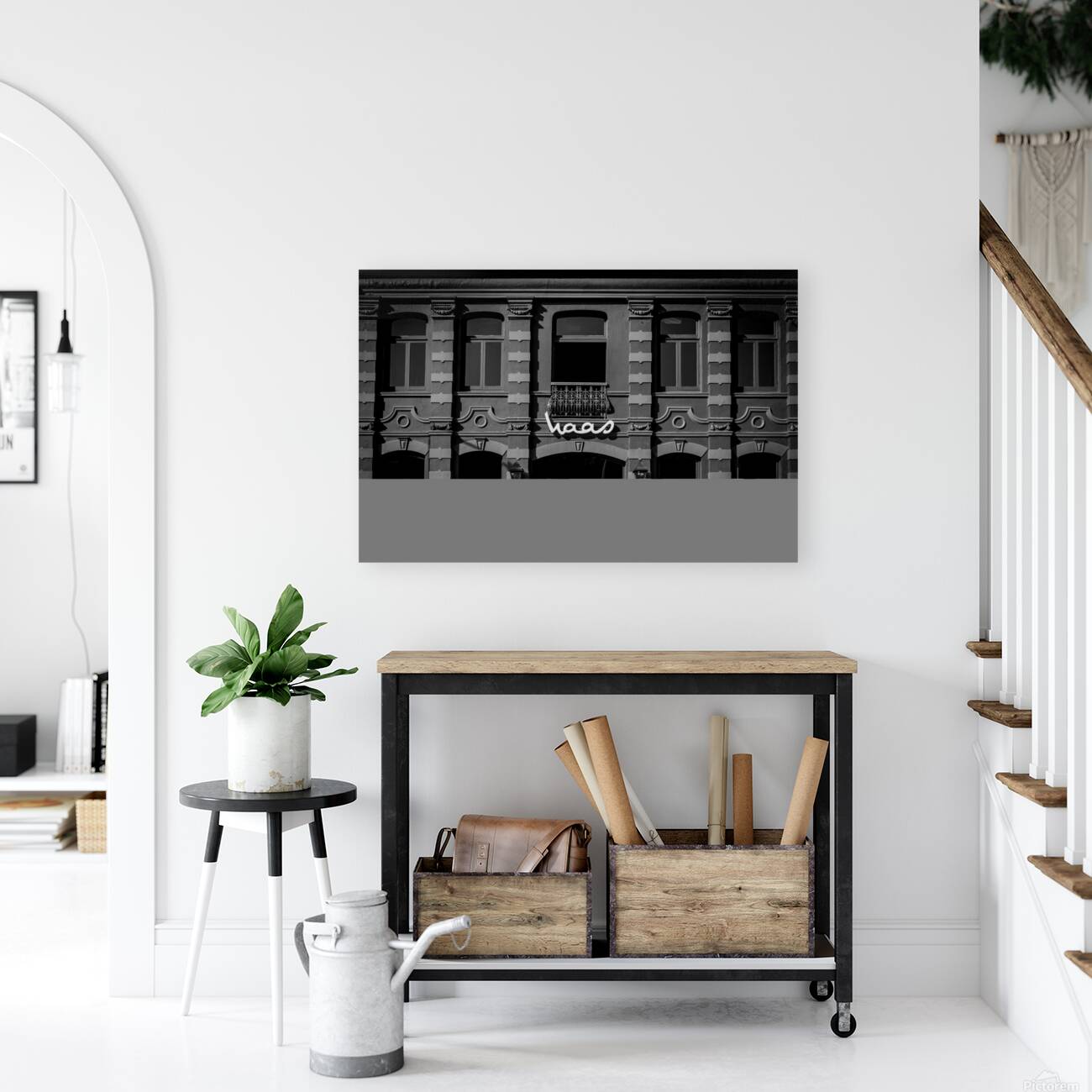 haas coffee shop on buitenkant  horizontal 2982 H Reproduction