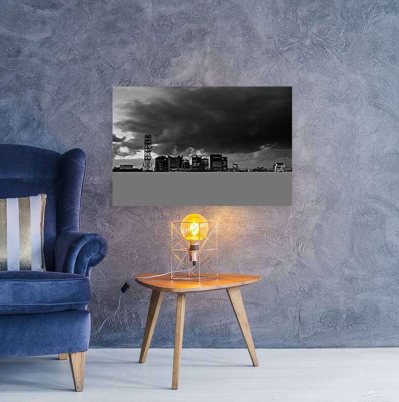 cape town south africa skyline at night  horizont Reproduction