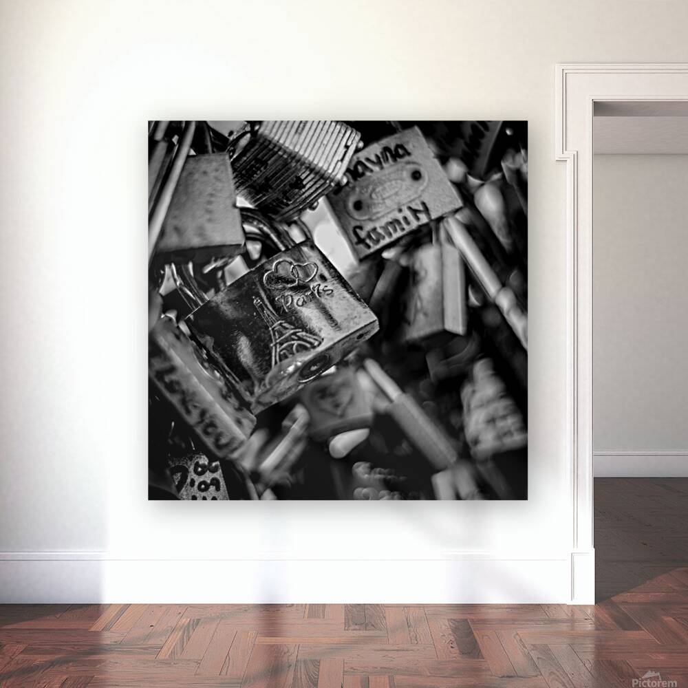 paris love locks  square 2452 Locks 13k Reproduction