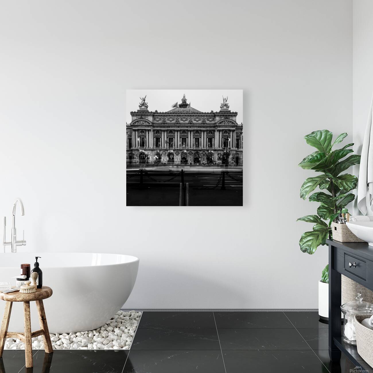 palais garnier opera house  square 3447 Academie Reproduction