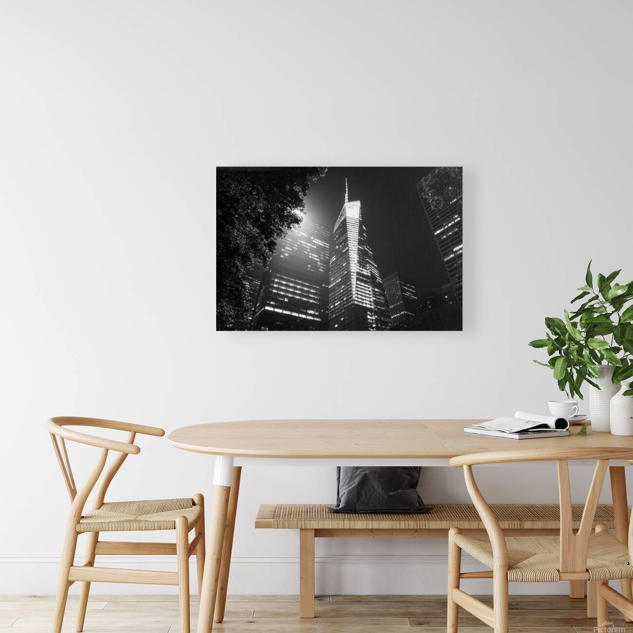 bryant park at night  horizontal 1412 Bryant 13k. Reproduction