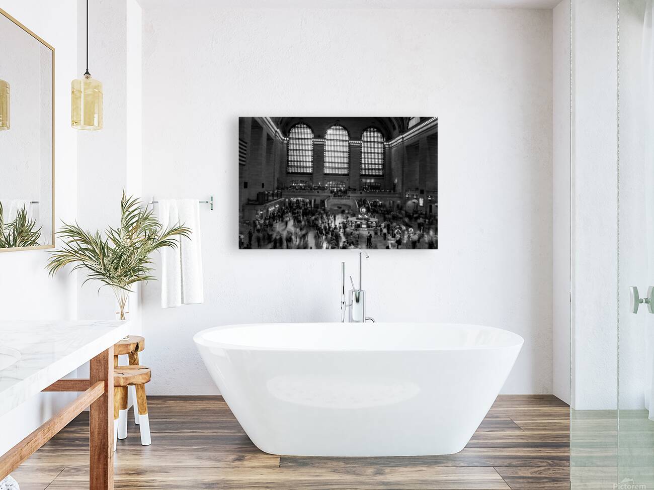 grand central terminal rush hour  horizontal 1493 Reproduction