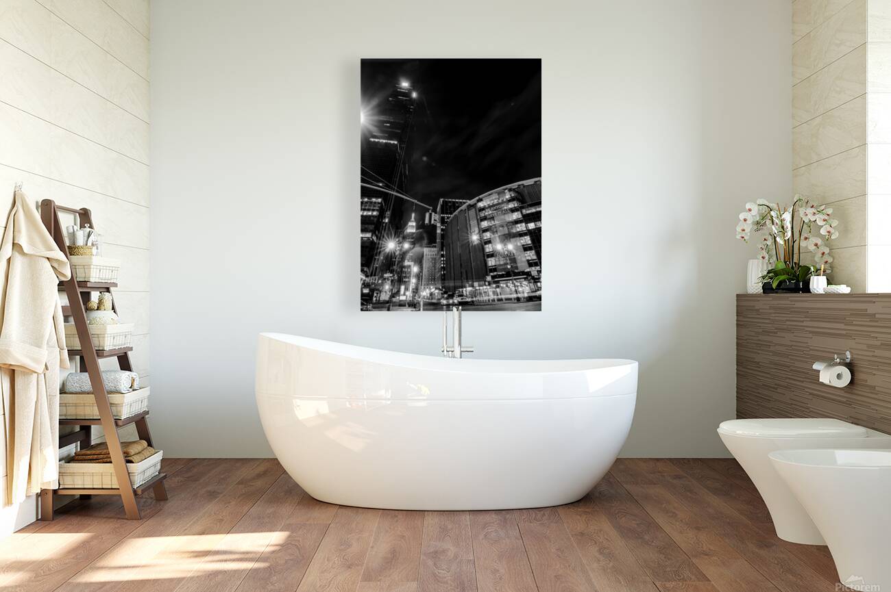 madison square garden penn station  vertical 1482 Reproduction